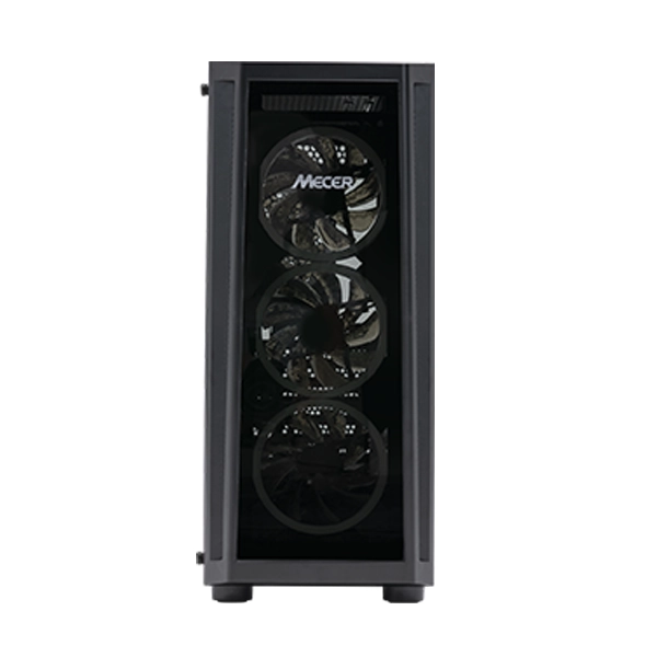 Mecer Xtreme Graphite MIDI-ATX Tower – GPE2016 Empty Case - Image 2