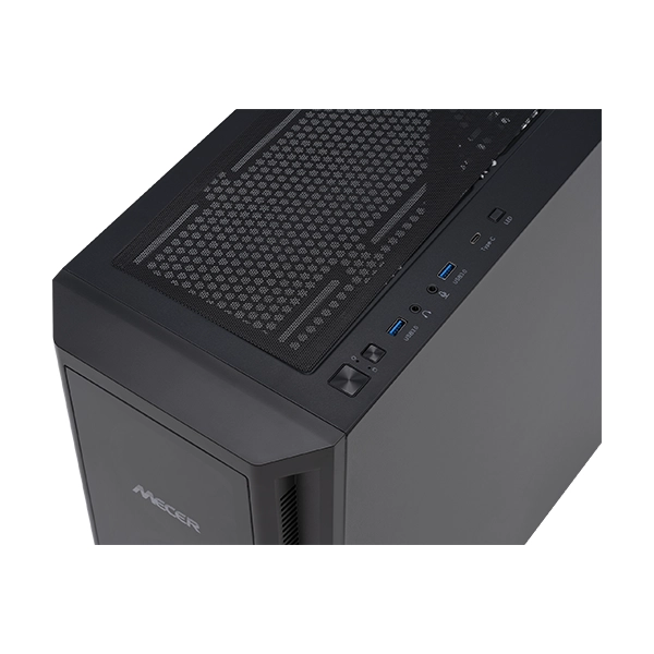 Mecer Xtreme Graphite MIDI-ATX Tower – GPE2016 Empty Case - Image 3