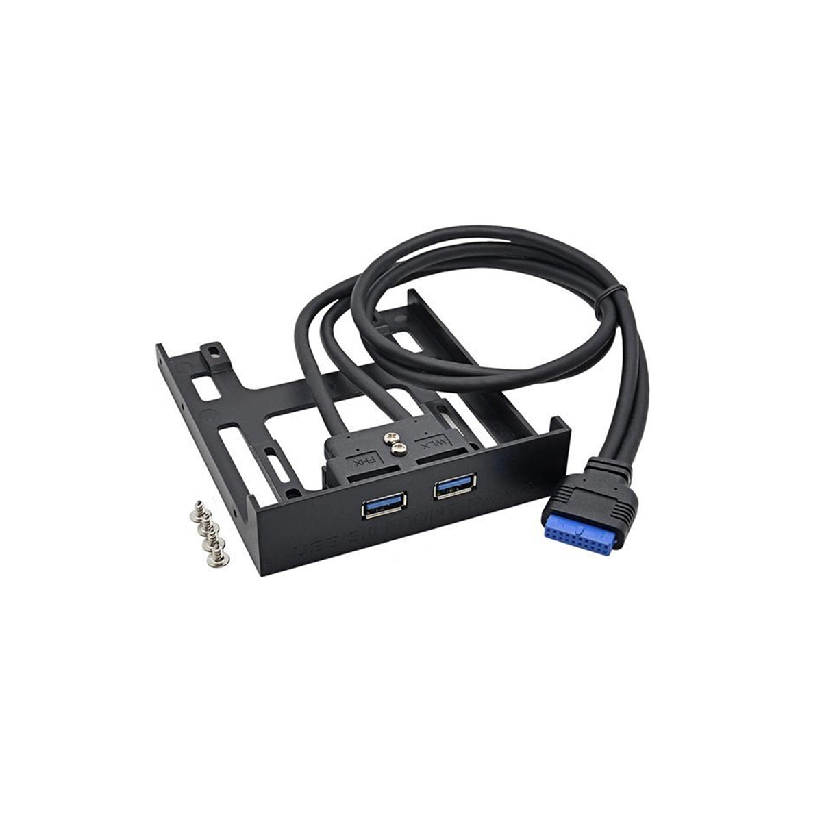 Mercer USB3FB Mecer 2 x USB3.0 Front Bezel in 3.5" Bay