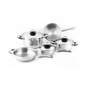 Bastille 8 Piece Set | 18/10 Stainless Steel Pot Set