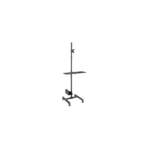 Tripp Lite series Mobile Workstation with Monitor Mount - For 17" to 32" Displays, Height Adjustable