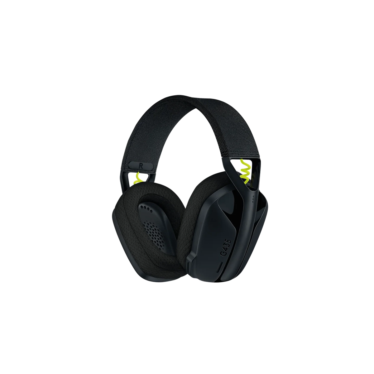 Logitech G435 Lightspeed Wireless Gaming Headset Black and Neon Yellow