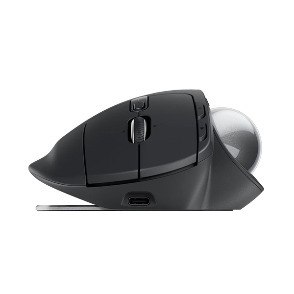Logitech MX Ergo S Wireless Mouse Black - Image 3