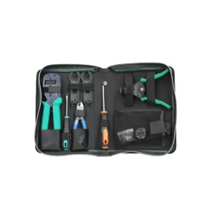 Solar Install Tool Kit (MC3 & MC4 Crimper and Spanners; Screw Drivers, Wire Stripper & Cable Cutter) Zipper Bag