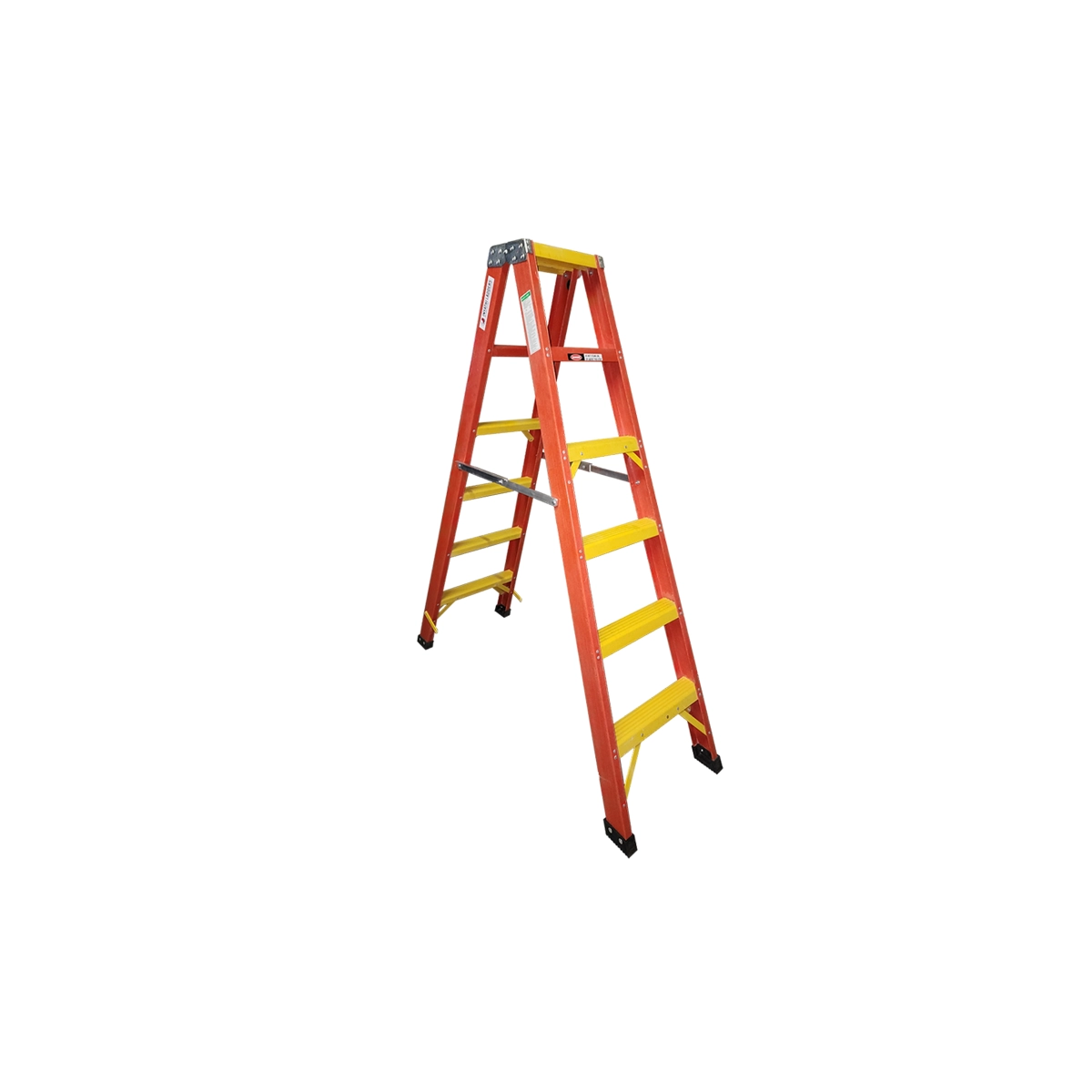 Single Sided A-Frame Full Fiberglass Ladder