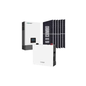 5KVA Luxpower MPPT Hybrid Solar Backup Power Combo Kit