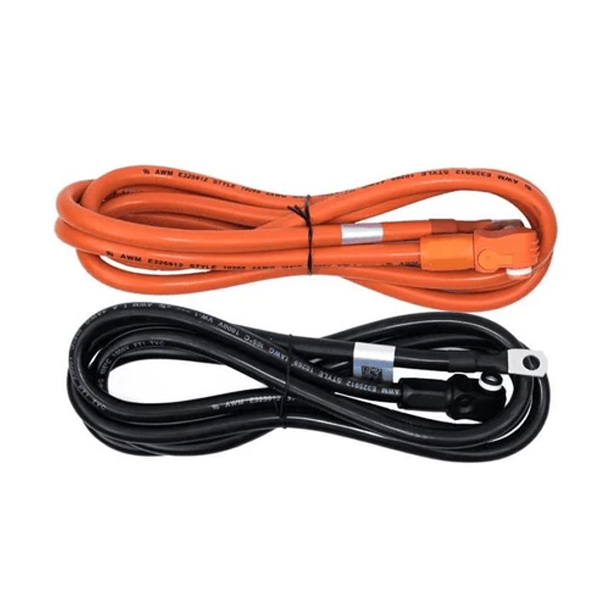 Battery to Inverter Cable 2,5m Length x 16mm Positive & Negative with luggs, Kit Cable