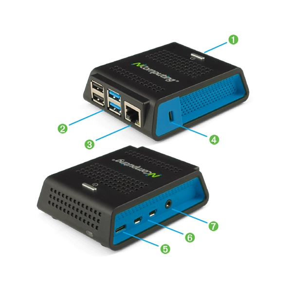 NComputing RX420(RDP) Thin Client for Microsoft AVD/RDS, Verde VDI, vSpace Pro Enterprise Desktop - Image 4