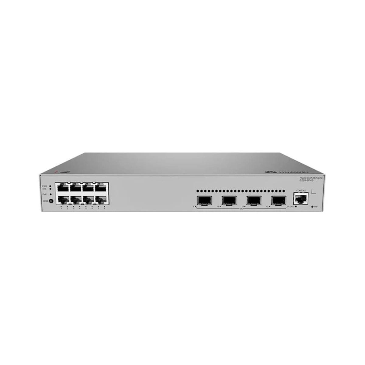 Huawei eKit S220-8P4S Layer 2 8-port 10/100/1000BASE-T 125W POE+ 4-port 1GE SFP Managed Switch