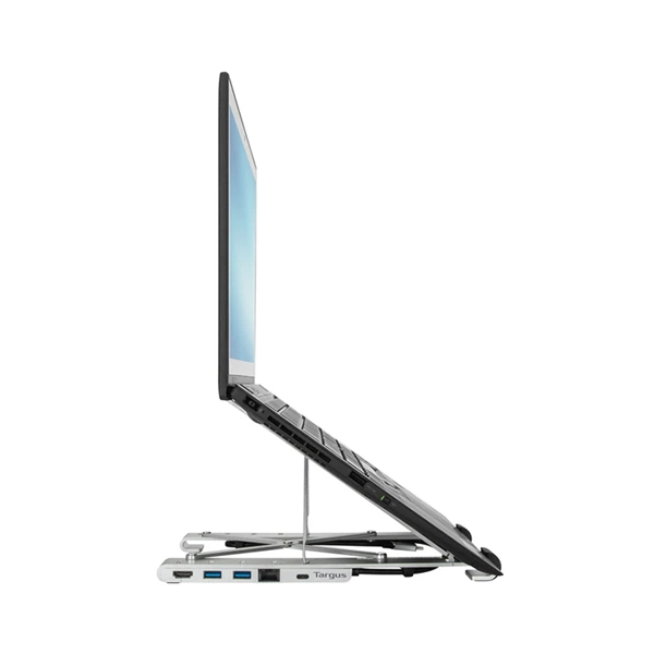 Targus Portable Stand with Integrated Dock Silver - Image 3