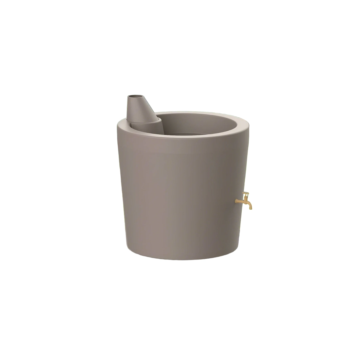 Pioneer Plastics 300L Rainwater Tank with plant bowl Round