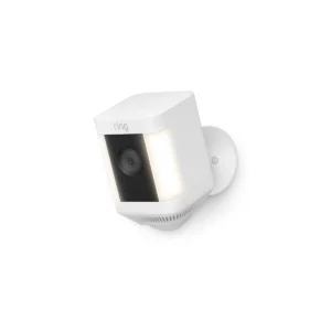 Ring Spotlight Cam Plus Battery 2-pack - White