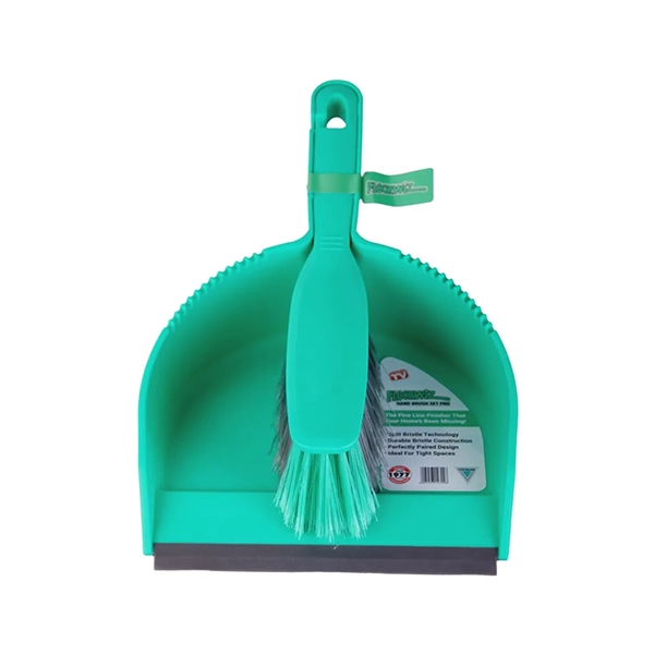 Verimark Floorwiz Hand Brush Set Pro | Hand Brush & Dustpan Set - Image 2