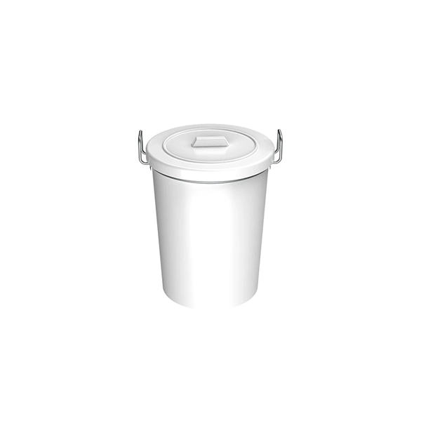Pioneer Plastics 90L No Hot Ash Bin Handles with Rope - Image 2
