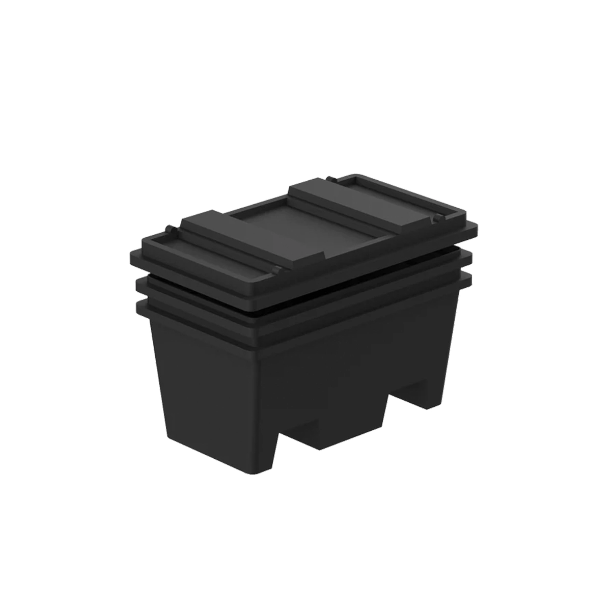 Pioneer Plastic PB007 Pallet BIN + LID - 1112L X 665W X 665H