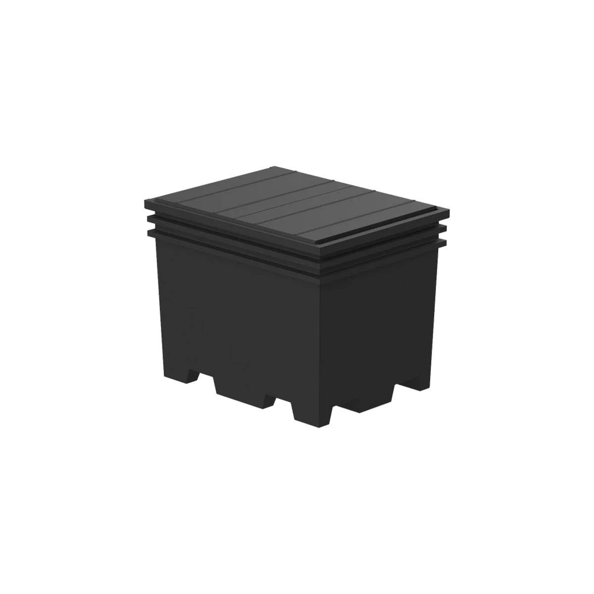 Pioneer Plastic PB013B Pallet BIN ONLY - 1100L X 1100W X 1100H