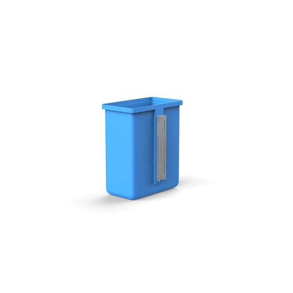Pioneer Plastics Rectangular 25L Pole Bin - Image 2