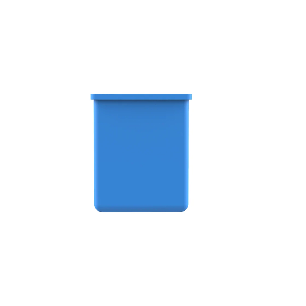 Pioneer Plastics Rectangular 25L Pole Bin