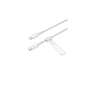 Anker 544 Bio-Based USB C-USB C Cable Fast Charging 140W 0.9M Cable – White